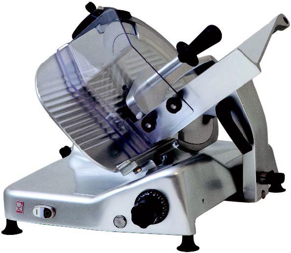 Louis Tellier 703SF1P HDPE Base Bread Slicer in Gray